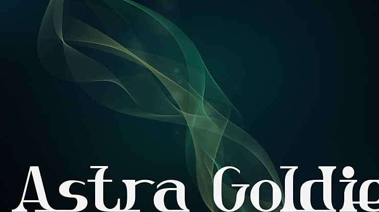 Astra Goldie Font