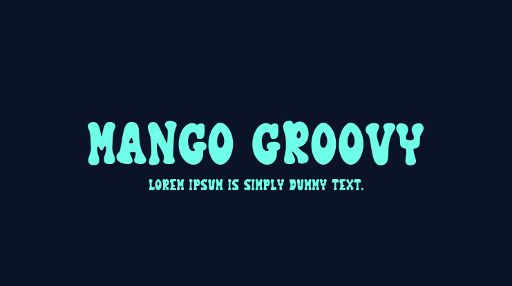 Mango Groovy Font Family