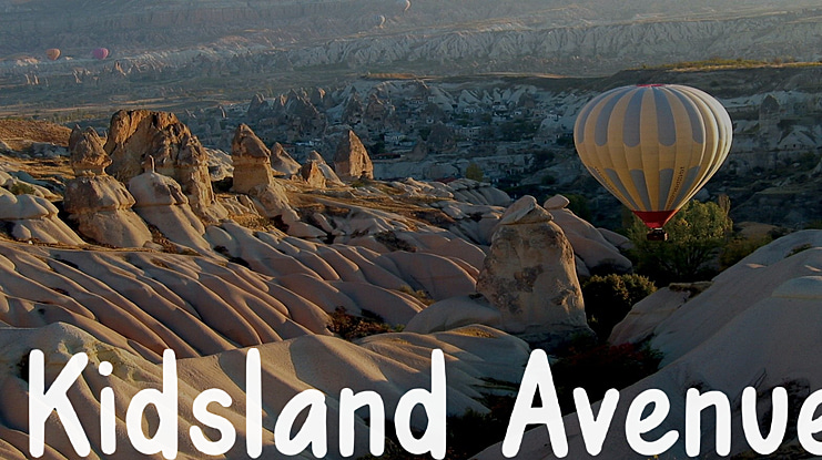 Kidsland Avenue Font