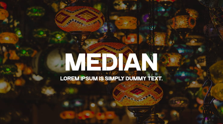 Median Font