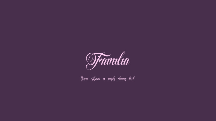 Familia Font