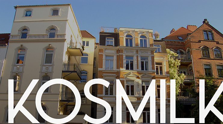 Kosmilk Font