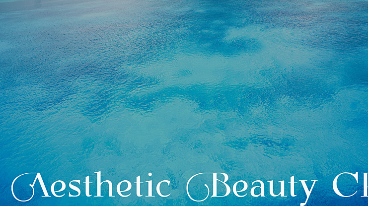 Aesthetic Beauty CF Font