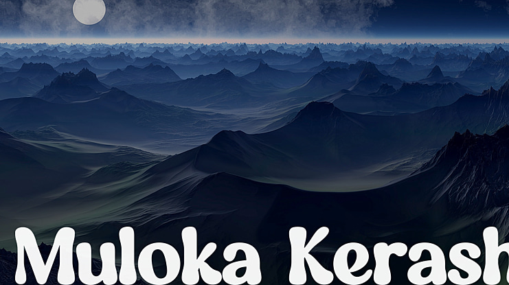 Muloka Kerash Font