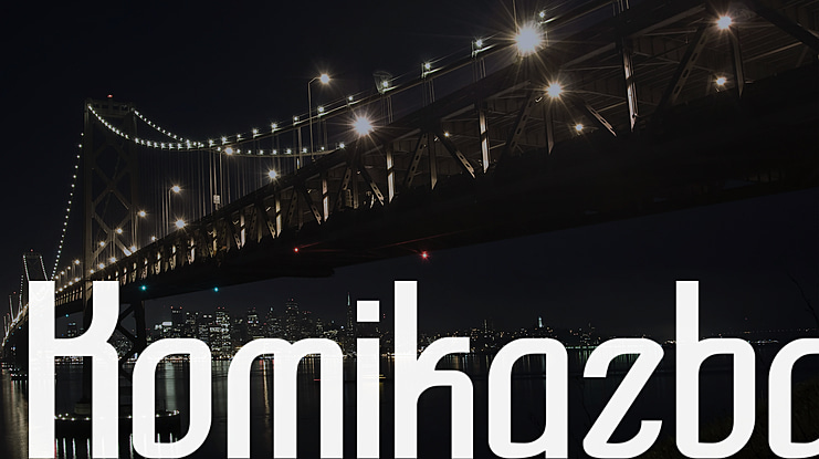 Komikazba Font