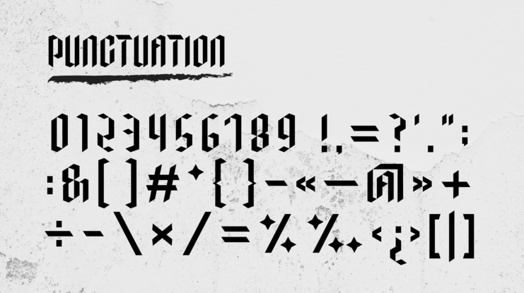 AbjaD - Modern Gothic Font