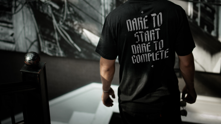 AbjaD - Modern Gothic Font