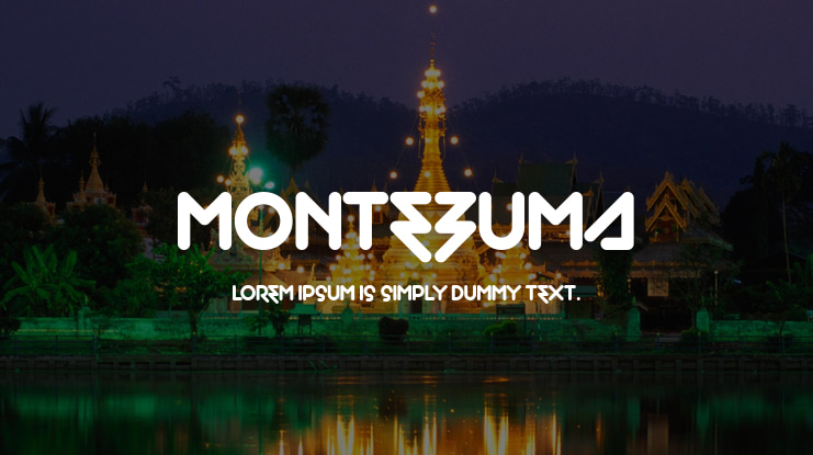 Montezuma Font