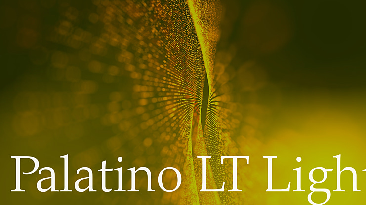 Palatino LT Font Family