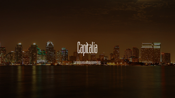 Capitalia Font