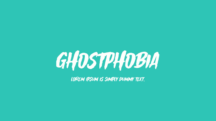 Ghostphobia Font