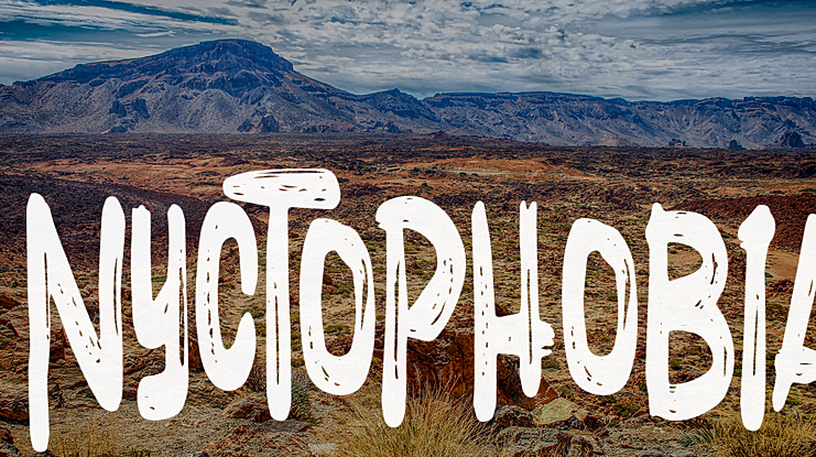 Nyctophobia Font