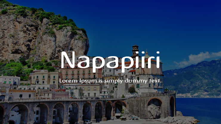 Napapiiri Font