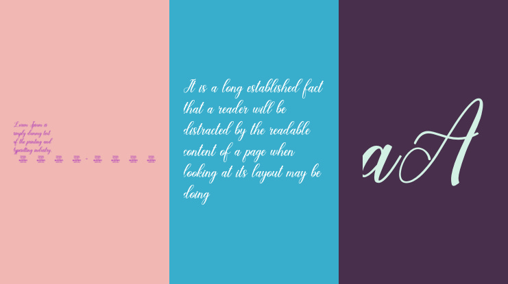 Garden Party PERSONAL USE Font