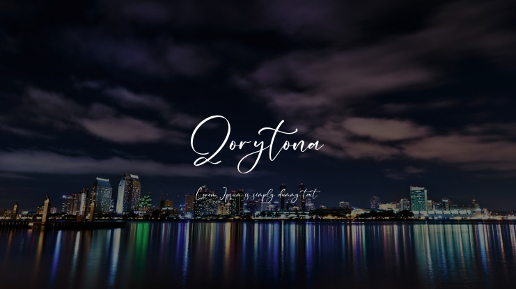 Qorytona Font