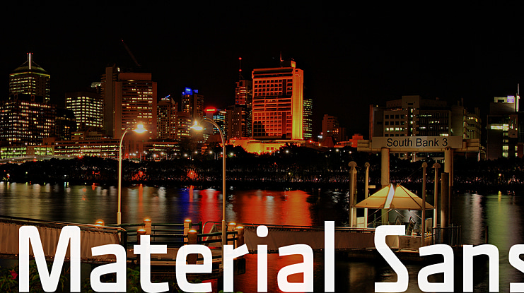Material Sans Font