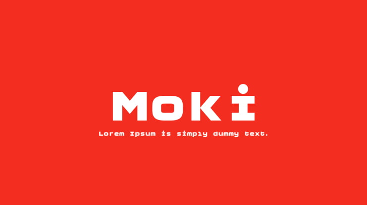 Moki Font