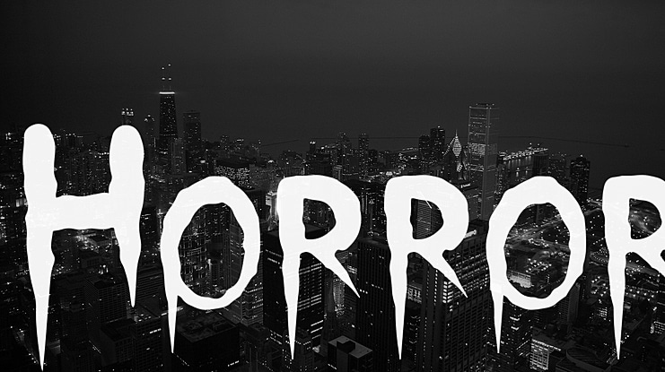 Horror Font