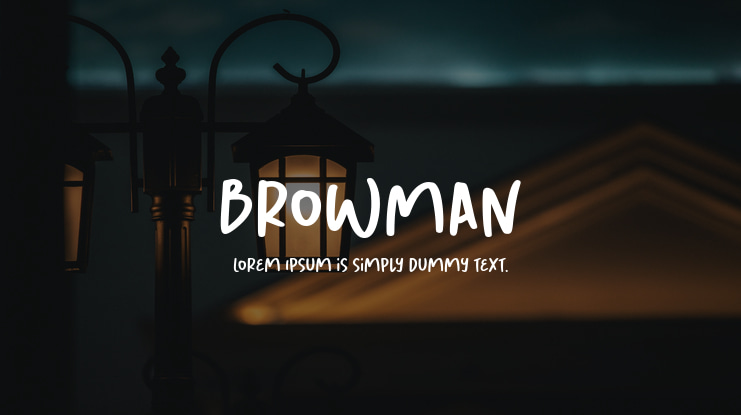 Browman Font