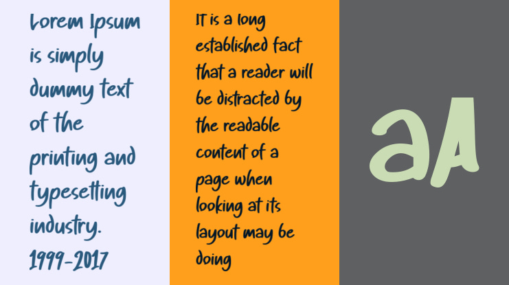 Humble Lettering Font