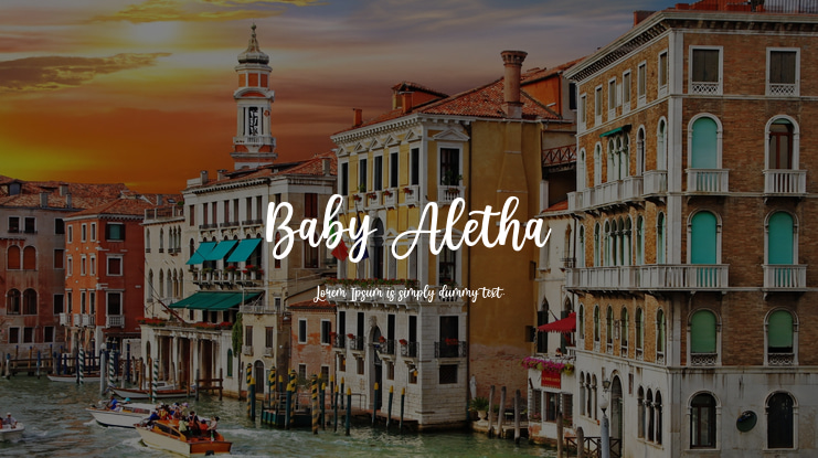 Baby Aletha Font
