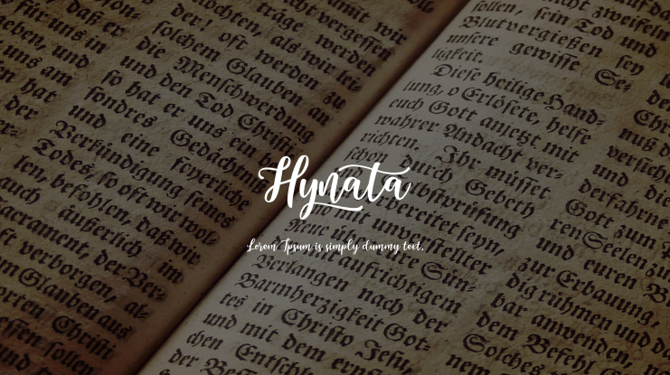 Hynata Font