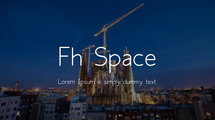 Fh Space Font Family