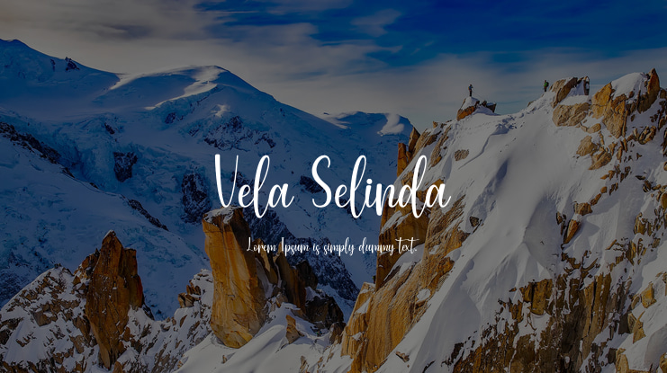 Vela Selinda Font