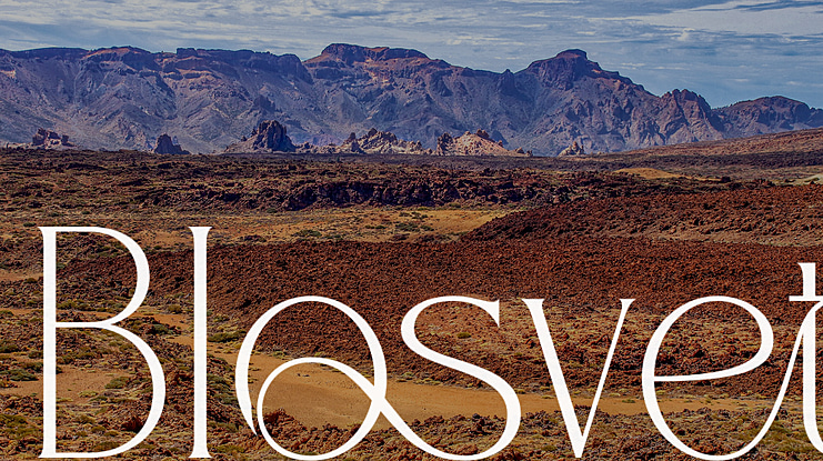 Blosvet Font