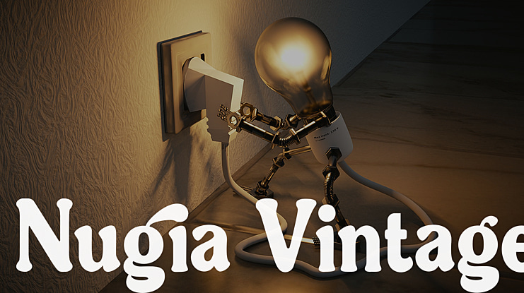 Nugia Vintage Font