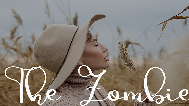 The Zombie Font