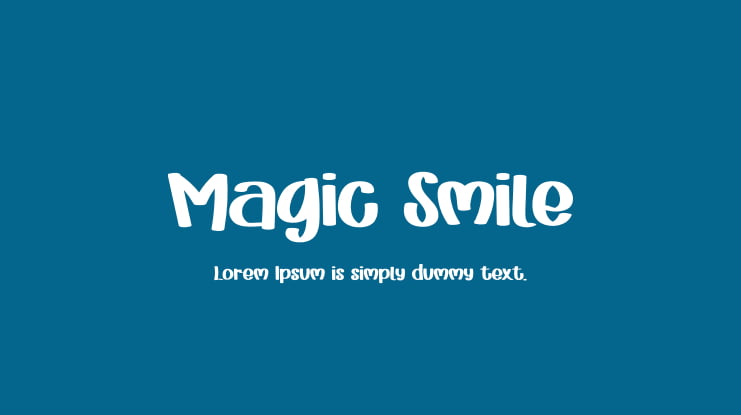 Magic Smile Font
