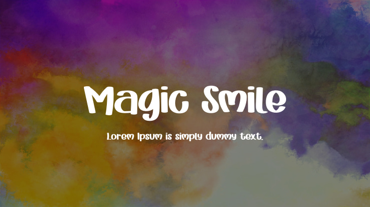 Magic Smile Font