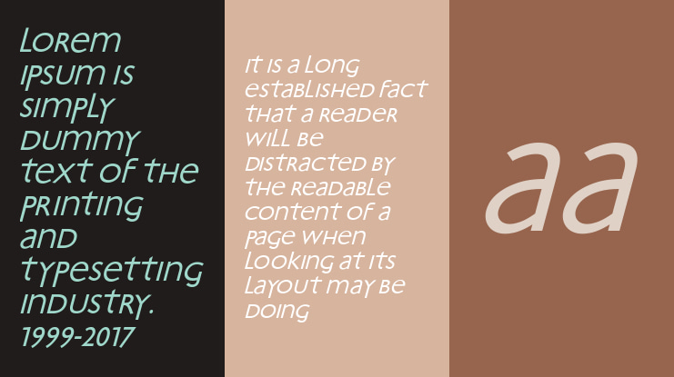 Bradbury Oblique Font