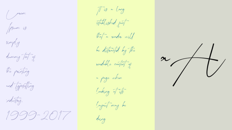 Bellogia Signature Font