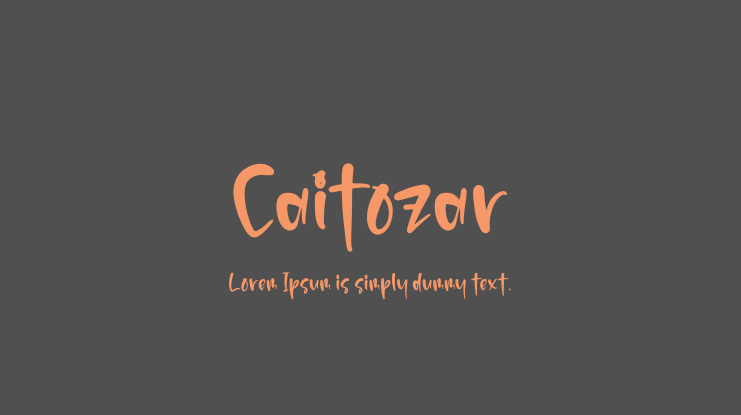 Caitozar Font