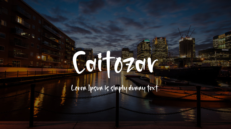 Caitozar Font