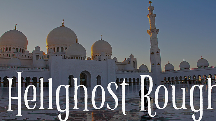 Hellghost Rough Font