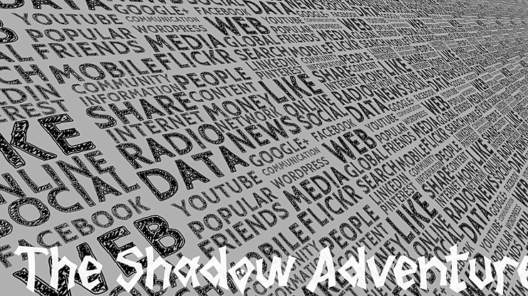 The Shadow Adventure Font