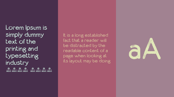 LOST AGES PERSONAL USE Font