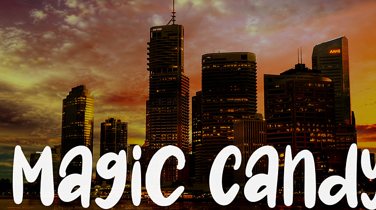 Magic Candy Font