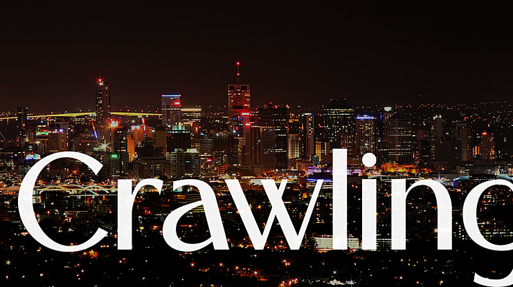 Crawling Font