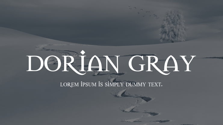 Dorian Gray Font