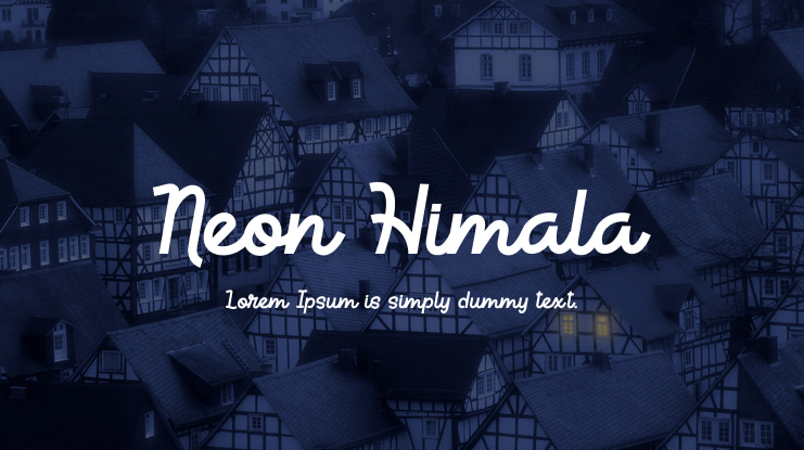 Neon Himala Font