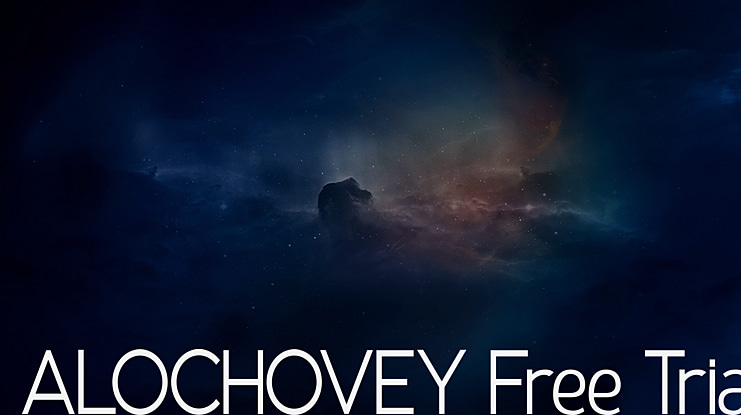 ALOCHOVEY Free Trial Font