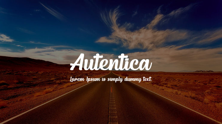 Autentica Font