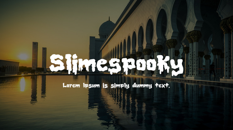 Slimespooky Font Family