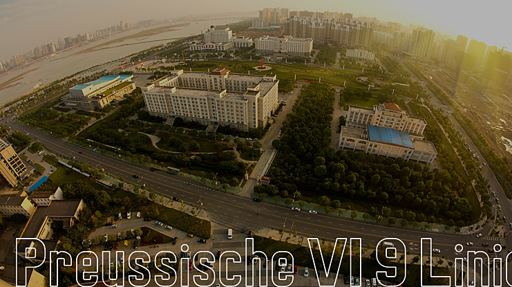 Preussische VI 9 Font Family