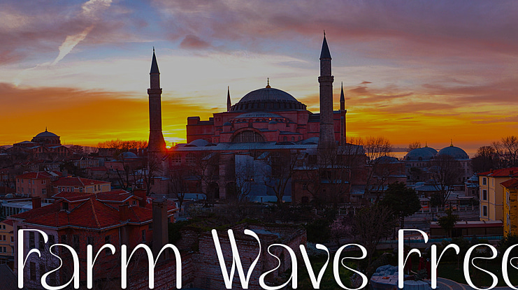 Farm Wave Free Font