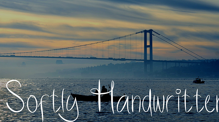 Softly Handwritten Font